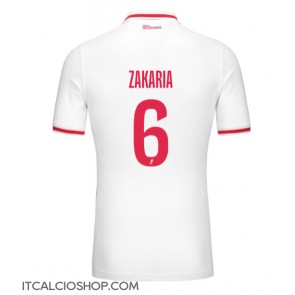 AS Monaco Denis Zakaria #6 Prima Maglia 2024-25 Manica Corta